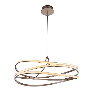 PENDENTE FITA SAND GOLD  (D)60CM (A)31CM  1X66W 3000K 3300LM