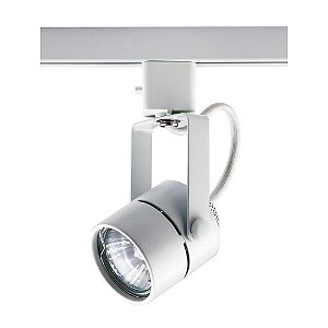 SPOT PARA TRILHO BASIC BRANCO (D)6CM (A)16CM  1XGU10 MR16
