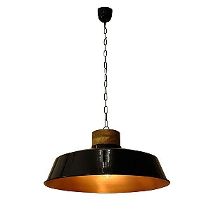 PENDENTE GOA 62CMX33CM 1XE27 - PRETO