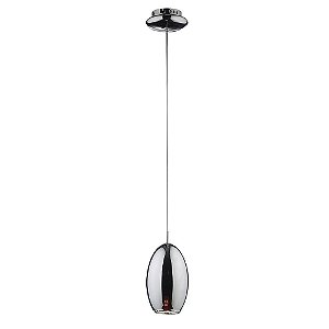 PENDENTE EM ACO/VIDRO 11CM  1XG9 - CR