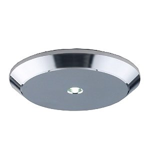 SPOT DE EMBUTIR PLAIN D 5,5CM X 2,5CM  1 X LED 1W 127V / 220V CROMADO