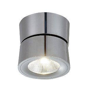 SPOT DE SOBREPOR YD D 10CM X 10CM  1 X LED 10W 127V / 220V CROMADO