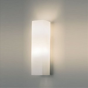 ARANDELA FADE 10CM X 10CM X 36CM  2XE27 127V / 220V BRANCO E CROMADO