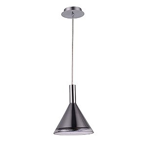 PENDENTE DART D 20CM X 26CM  1XG9 127V / 220V CROMADO