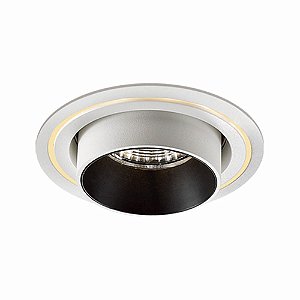 SPOT DE EMBUTIR ARKITEK D 12CM X 12CM  1 X LED 9W 127V / 220V BRANCO