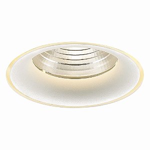 SPOT DE EMBUTIR ARKITEK D 13,5CM X 8,5CM  1 X LED 24W 127V / 220V BRANCO
