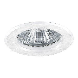 SPOT DE EMBUTIR FIT D 6CM X 3CM  1XGU10 127V / 220V PRATA