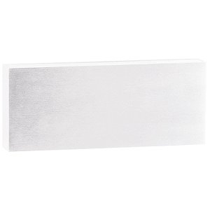 ARANDELA NICE 17CM X 2,5CM X 9CM  1 X LED 10W 127V / 220V BRANCO