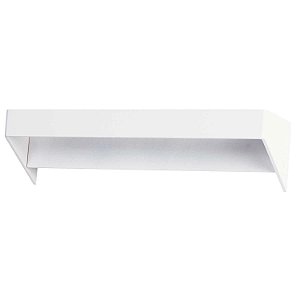 ARANDELA GO 40CM X 10,5CM X 9,5CM  1 X LED 3W 127V / 220V PRATA