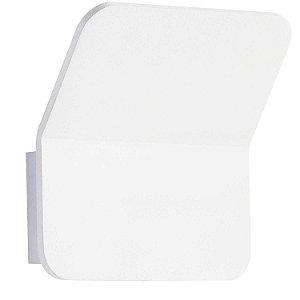 ARANDELA FINE 15CM X 8CM X 14CM  1 X LED 6W 127V / 220V PRATA