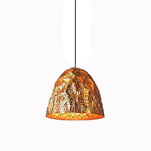 PENDENTE BRASS D 60CM X 55CM  1XE27 127V / 220V COBRE