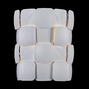 ARANDELA VEGA 22CM X 12CM X 27CM  1XE27 127V / 220V -