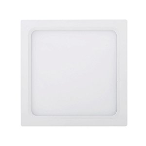 PLAFON DE SOBREPOR SMART ABS 16,1CM X 16,1CM X 3,6CM 12W 4200 K LED BRANCO