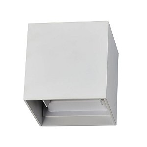ARANDELA RET 10CM X 10CM X 10CM 3000 K LED BRANCO