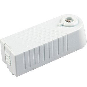 ACESSORIO LEDPRO TRANSFORMADOR PARA TRILHO de ABS BRANCO