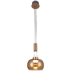 PENDENTE IOIÔ D 22CM X 19CM  1 X LED 8,5W FRENCH GOLD