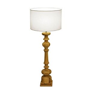 COLUNA AGRA D 20CM X 103CM  1XE27 127V / 220V NATURAL