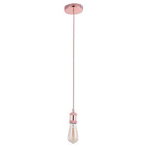 PENDENTE TILT D 4,7CM X 8,4CM  1XE27 127V / 220V COBRE
