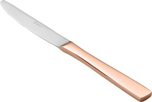 CJ 12 FACAS DE AÇO INOX P/SOBREMESA PVD ROSÉ GOLD PISA