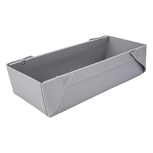 FORMA DE SILICONE DESMONTAVEL 28 X 13 CM CINZA