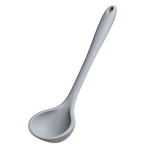 CONCHA TERRINA DE SILICONE CINZA