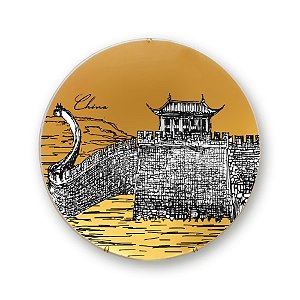 PRATO DE PAREDE CHINA