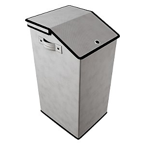 CESTO DESMONTAVEL PARA ROUPAS COM TAMPA