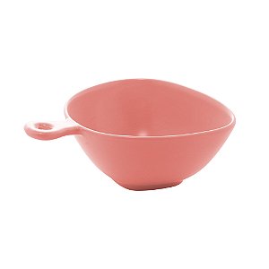 CJ 4 BOWLS PORCELANA ROSA 14x12x6cm