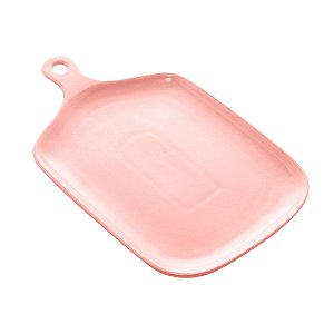CJ 2 TRAVESSAS PORCELANA ROSA 26x16x2cm