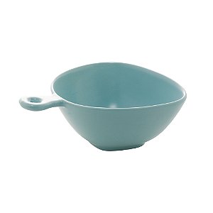 CJ 4 BOWLS PORCELANA MENTA 14x12x6cm