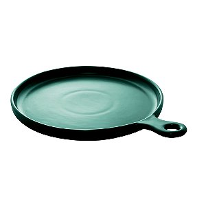 CJ 2 TRAVESSAS PORCELANA VERDE ESCURO 26cm