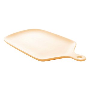 CJ 2 TRAVESSAS PORCELANA AMARELO 26x16x2cm