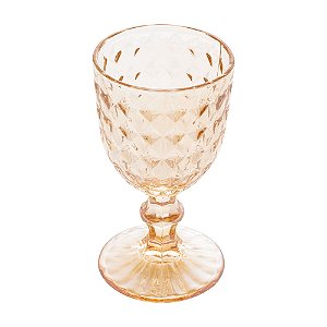 CJ 6 TAÇAS VIDRO P/VINHO DIAMANT ÂMBAR 245ml