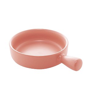 CJ 2 MINI TRAVESSAS PORCELANA NÓRDICA ROSA MATT 20x15x5cm