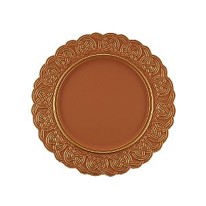 SOUSPLAT PLÁSTICO TERRACOTA 33cm