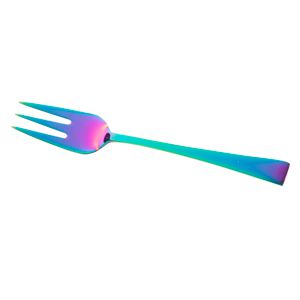 CJ 6 GARFOS AÇO INOX P/BOLO BERNA RAINBOW