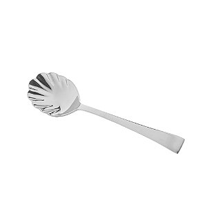 CJ 2 COLHERES AÇO INOX P/AÇÚCAR BERNA
