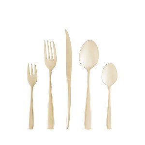 FAQUEIRO 30PC AÇO INOX DAVOS CHAMPANHE FOSCO