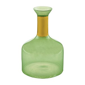 VASO VIDRO VERDE 15x23cm
