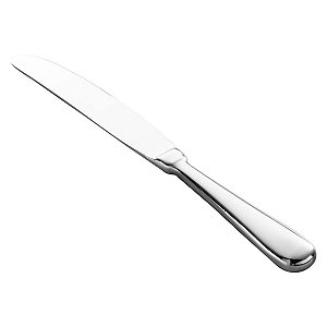 CJ 12 FACAS AÇO INOX P/MESA C/CABO OCO LUGANO