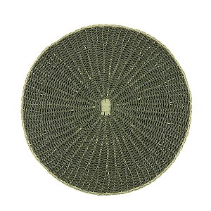 LUGAR AMERICANO MIX RATTAN CINZA 38cm