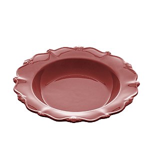 PRATO FUNDO PORCELANA FANCY ROSE 21x4cm