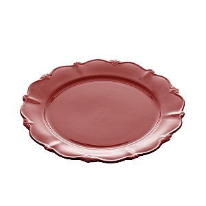 PRATO RASO PORCELANA FANCY ROSE 27cm