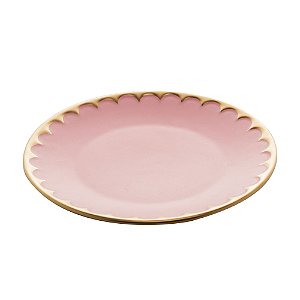 PRATO RASO PORCELANA EGG ROSA MATT 27cm