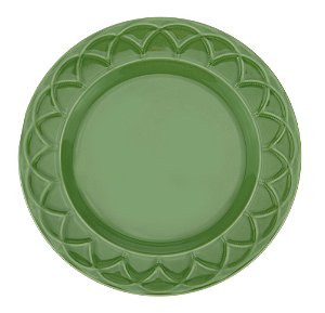 PRATO RASO PORCELANA IRIS OLIVA 27cm