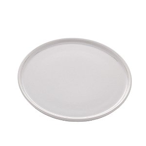 PRATO SOBREMESA CERÂMICA VADIM BRANCO 21cm