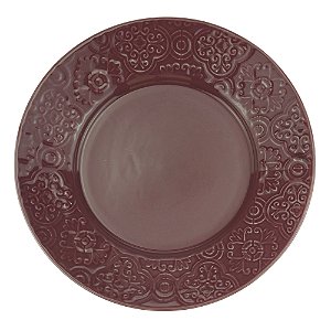 PRATO FUNDO PORCELANA TILES LILAC 22cm