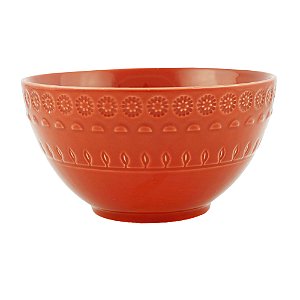 BOWL PORCELANA GRACE CARMIM 15cm