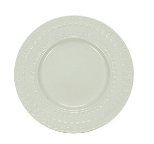 PRATO FUNDO PORCELANA GRACE BRANCO 22cm