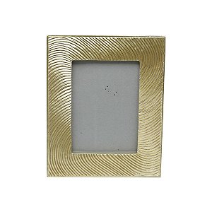 PORTA-RETRATO POLIRESINA DOURADO 13x18cm